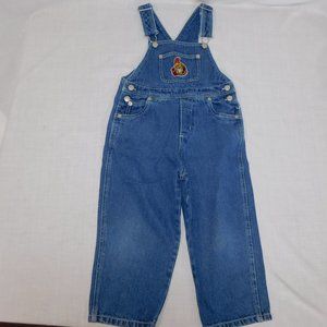 Mightymac Sports NHL Ottawa Senators Logo Toddler 3X Denim Overalls